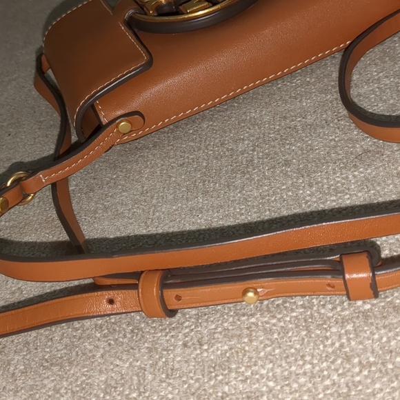 Tory Burch Brown Leather Crossbody Bag - Picture 5 of 10